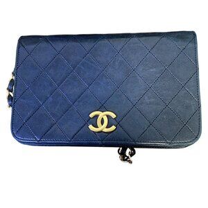 Chanel Black Quilted Leather Crossbody